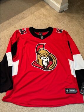 Ottowa Senators 2XL Fanatics Breakaway Jersey, NWT